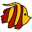 Aquarium-Sets Fisch-Logo klein